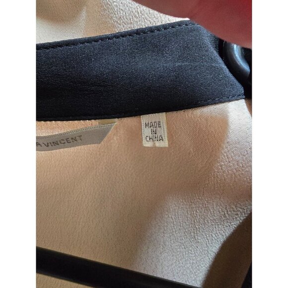 Twelfth Street Cynthia Vincent Romper M Retro Classic Old Money button Pintucked - Picture 7 of 16